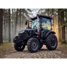 Трактор TERRA FORCE 554 LUX Pro — Професійний міні-трактор 50 к.с. з люксовою кабіною, кондиціонером та камерами 360°